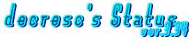 decresc's Status